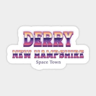 Derry New Hampshire Sticker